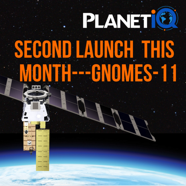 Second Launch This Month, GNOMES-11